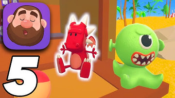 SLEEPIN GUY Sleepin Deeply Mobile Level 5 Full Gameplay Walkthrough (iOS, Android)