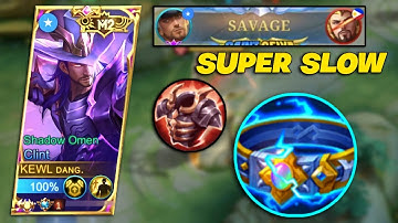 REMEMBER THIS CLINT OLD BUILD ACTUALLY 100% BROKEN!!! SAVAGE SOLO HIGH RANK GAME (must watch) MLBB