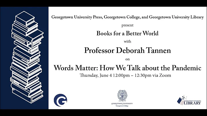 'Words Matter: How We Talk about the Pandemic' wit...