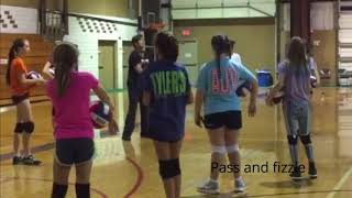 Volleyball - All Ball Handling Drills with 3rd-6th Graders