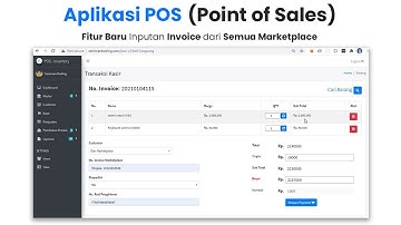 Aplikasi POS (Point of Sales) Seniman Koding v3 Penjualan Kasir Online Multi User dengan PHP  - DEMO