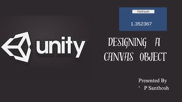 Designing a canvas object using TextMeshPro and a Button