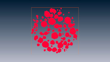 3D study of PLGA micro-porous microspheres