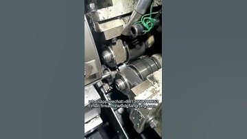 Fully automatic thread rolling machine #thread #rolling #metal #automatic #machine