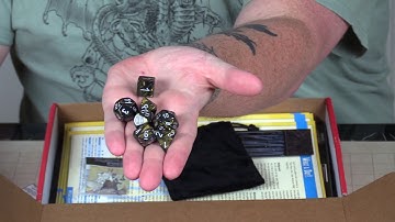 RPG Crate Unboxing April 2017: All That Glitters