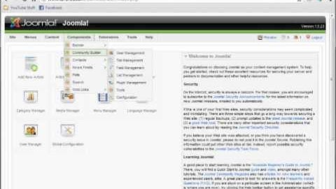 How To Set Up A Social Networking Site On Joomla Part 2-2