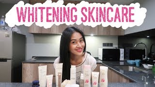 WHITENING SKINCARE ROUTINE | Clarin Hayes