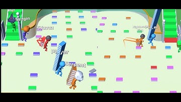 Bridge Race - All Levels Gameplay Android,ios mobile games ||NOOB vs PRO vs HACKER in Bridge Race