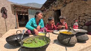 village life in the himalaya || lajimbudha ||