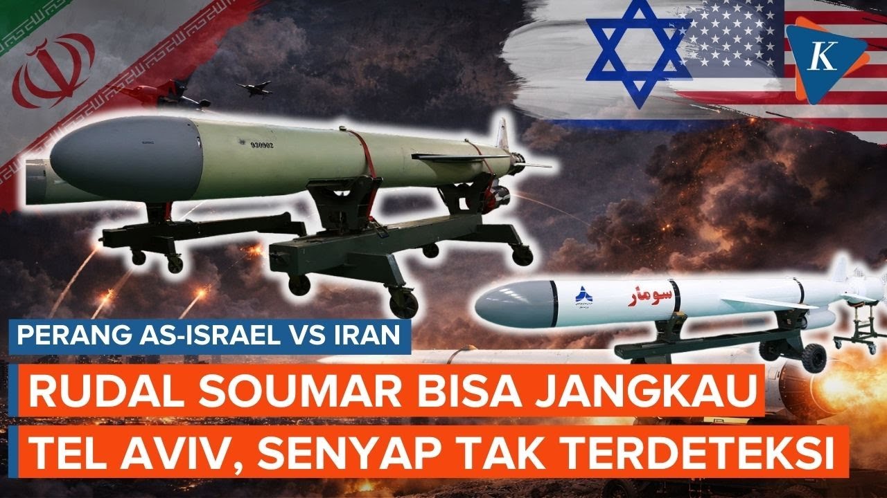 Rudal Pamungkas Soumar Terbang Rendah Sulit Terdeteksi, Ini Senjata Balas Dendam Iran?