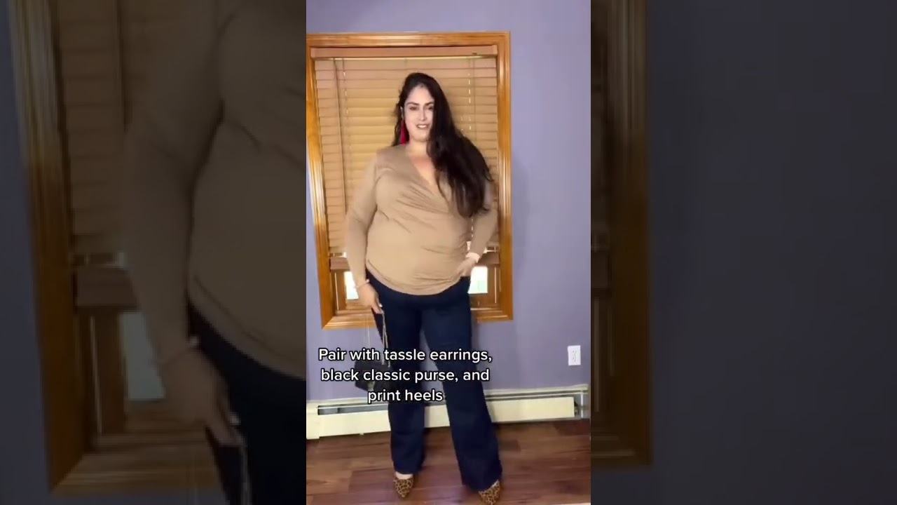 Styling Universal Standard Denim | Apple Body