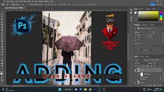Rain Effect SIMPLE Photoshop Tutorial screenshot 4