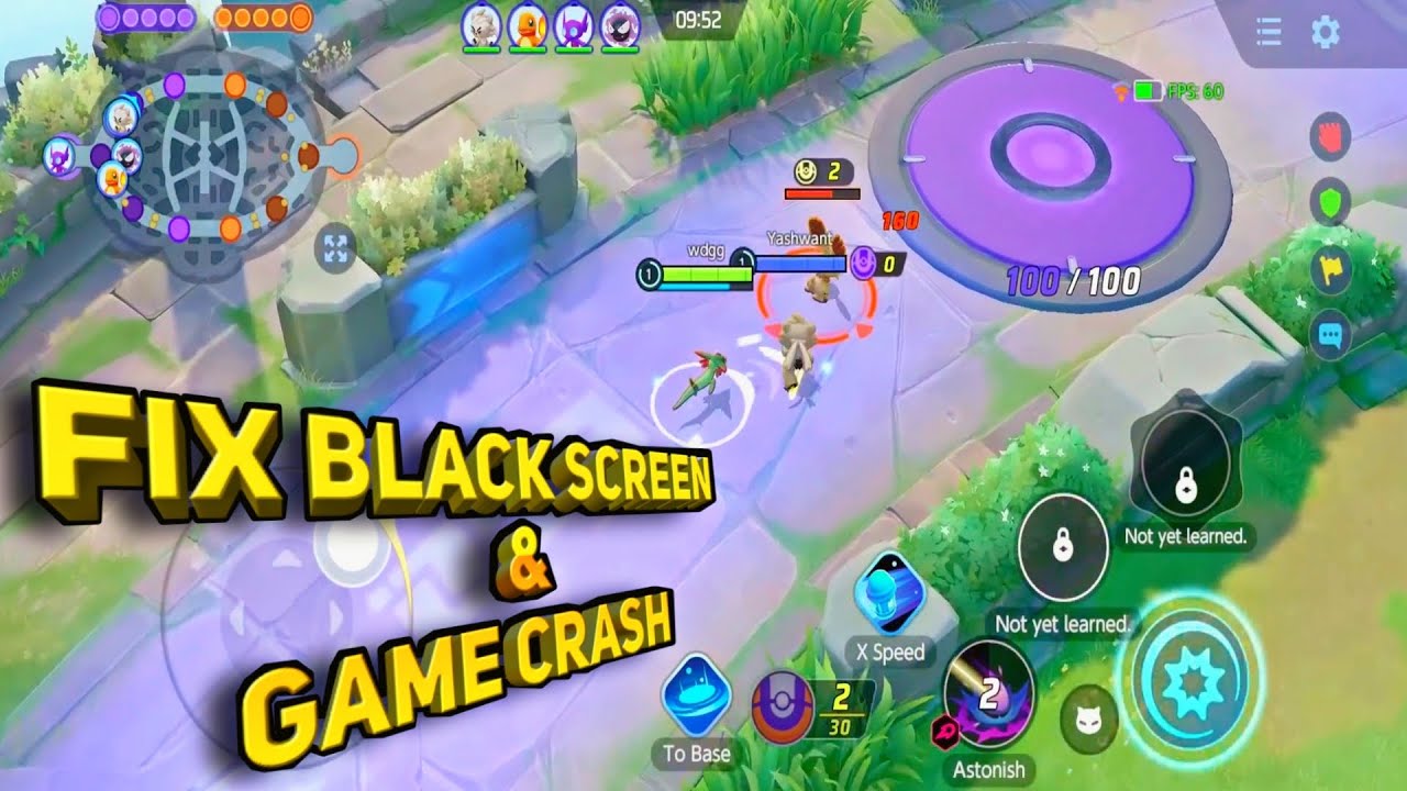 Pokemon Unite | fix game crash | fix black screen | 2023 - YouTube