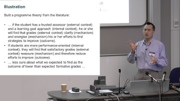 Realist evaluation, Dr Geoff Wong