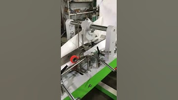 V Bottom Paper Bag Machine With 2 Colors Printing Inline