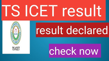 TS ICET result 2019 declare ts icet result 2019 declare