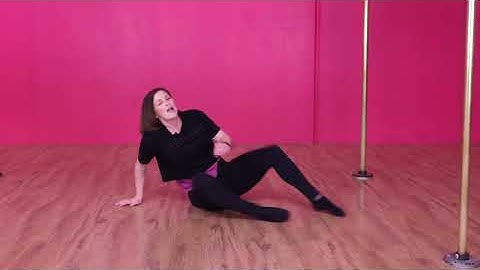 BEGINNER POLE DANCE | Forwards & Backwards Shoulder Roll Tutorial