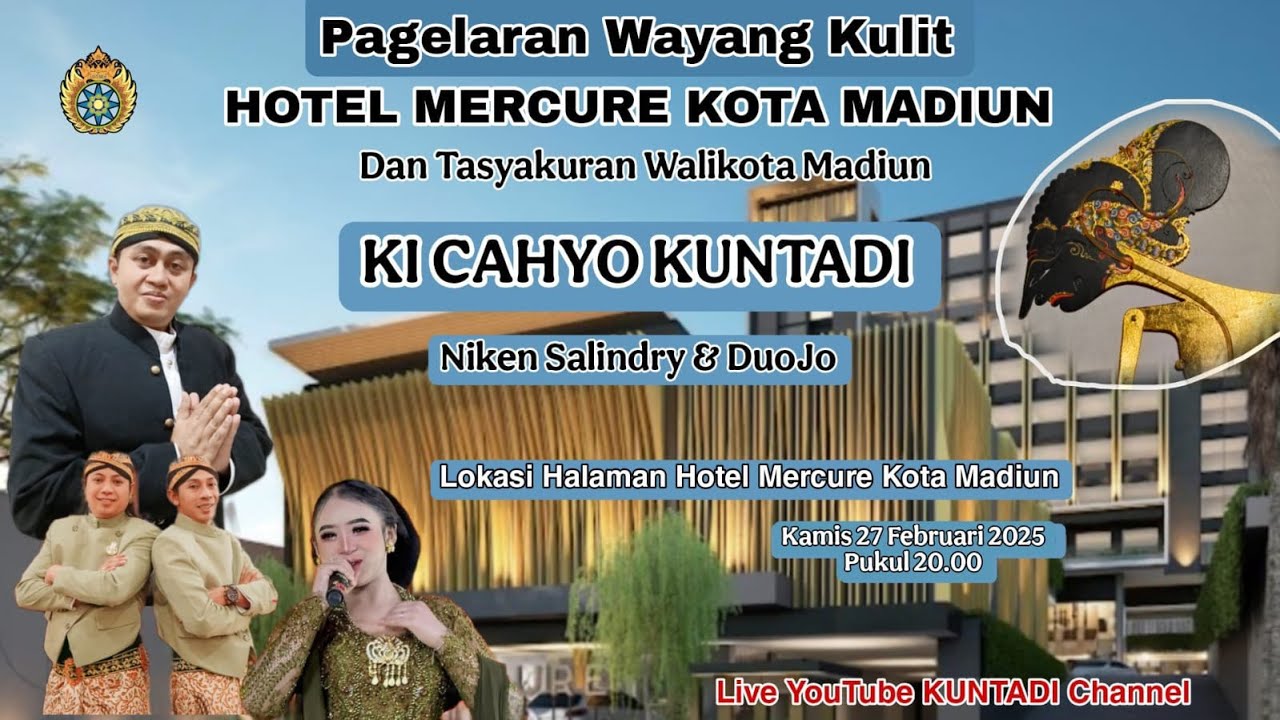 WAYANG KULIT KI CAHYO KUNTADI || TASYAKURAN HOTEL MERCURE MADIUN