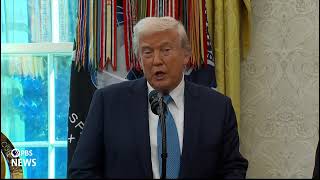 Trump: Were doing fine with China, amid trade tension