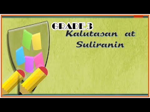 GRADE 3| KALUTASAN AT SULIRANIN | TCHR LEON TV | VIRTUAL LEARNING CLASSROOM