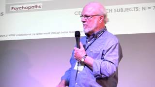 Psychopaths in the C-suite: Fred Kiel at TEDxBGI