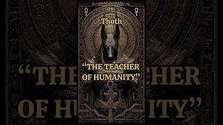 Thoth The Teacher Of Humanity They Tried To Hide