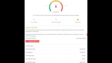 Margin Call on WeBull and Tesla Swing Trade