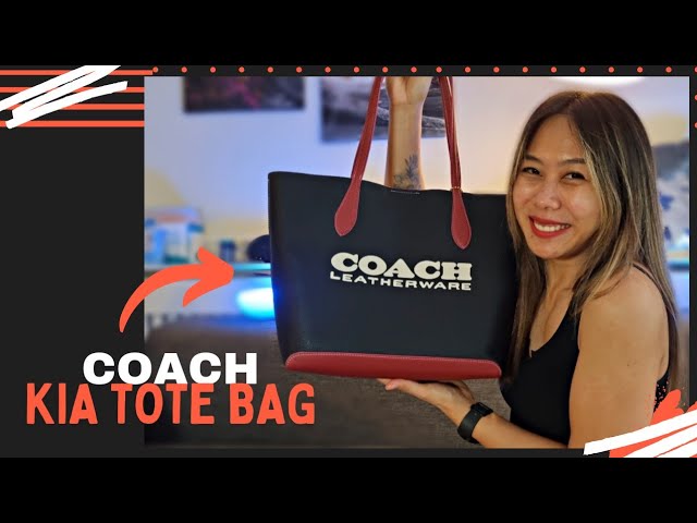 COACH®  Kia Tote In Colorblock