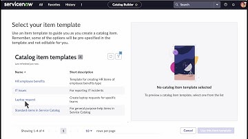 Catalog Builder | Define service fulfillment steps in catalog items