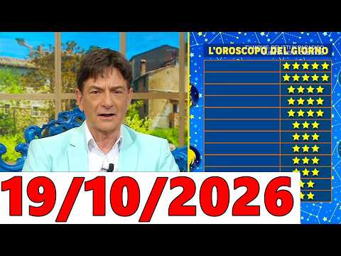 Video L'oroscopo di Paolo Fox - I Fatti Vostri Lunedi 19 Ottobre 2026