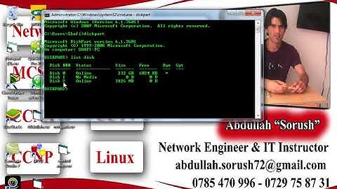 CCNA Part5 Boatable USB Disk in Pashto by Abdullah Sorush