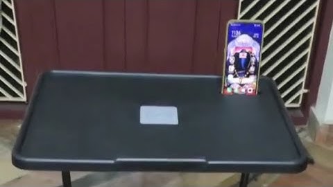 Portronics My Buddy F Multipurpose Movable &Adjustable Laptop Table (Black colour) unboxing video..