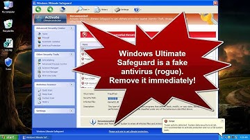 How to remove Windows Ultimate Safeguard