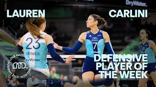 Lauren Carlini named Defensive Player of the Week | LOVB Madison