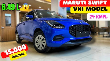 New Swift VXI 2025 Model – What’s New? Full Interior & Exterior Tour