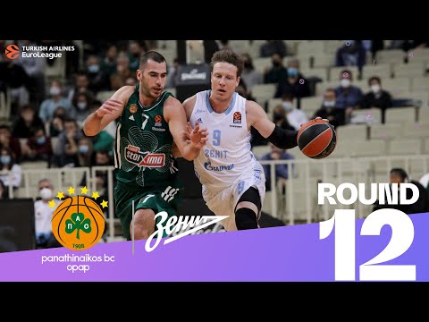 Papagiannis double-double lifts Panathinaikos! | Round 12, Highlights | Turkish Airlines EuroLeague