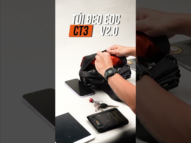 [Phiên bản mới] Túi đeo chéo EDC CT3 V2.0 - Chuyentactical.com