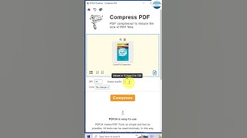 Cách giảm dung lượng tệp PDF giữ nguyên chất lượng | VniTeach Channel #shorts