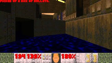 Doom II: Hell on Earth - Map03: The Gantlet (Ultra-Violence, 100% Kills, 100% Secrets)