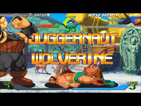 [HD] - Fightcade - Xmen Vs Street Fighter - Blackjuggerzinho(BRA) Vs DAVI(BRA)