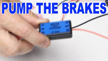 Brake Light Flasher- Avoid a rear end collision