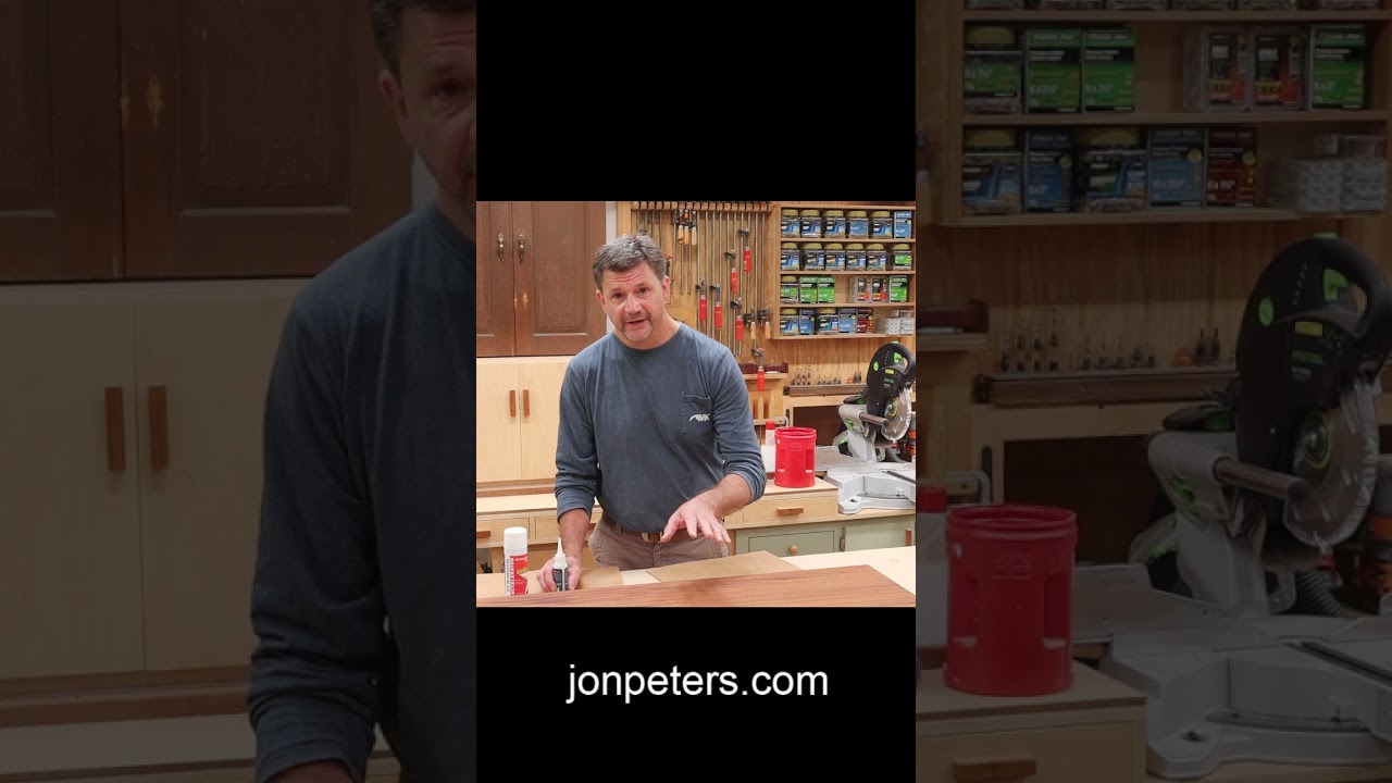 CA Glue & Sawdust is a Great Wood Fill shorts YouTube