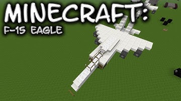 Minecraft: F-15 Eagle Tutorial