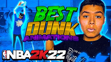 BEST DUNK ANIMATIONS on NBA 2K22! GET CONTACT DUNK EVERY TIME WITH THESE DUNK PACKAGES!