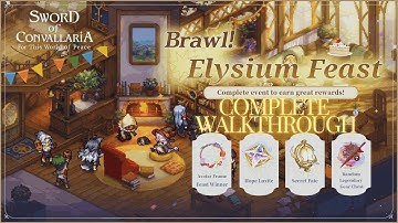 Sword of Convallaria - Elysium Feast Complete Walkthrough