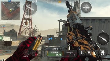 Epic Warzone Mobile Gameplay Action on Rust Map!