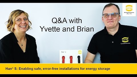 Industrial Connectors for Energy Storage - Q&A
