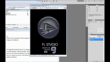 How to change FL Studio start-up splash screen logo text tutorial for FL version 10 and below