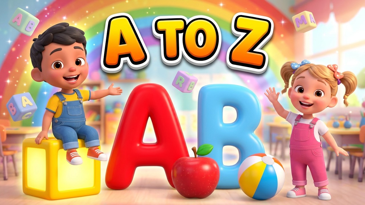 ABC Song for Kids | Fun Alphabet Learning - YouTube