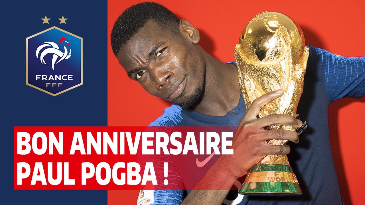 Bon anniversaire Paul Pogba, Equipe de France I FFF 2020 - YouTube